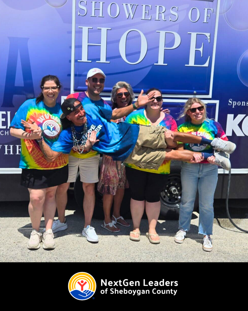 NextGen Leaders Volunteering at Showers for Hope Warming Center 6.27.2025